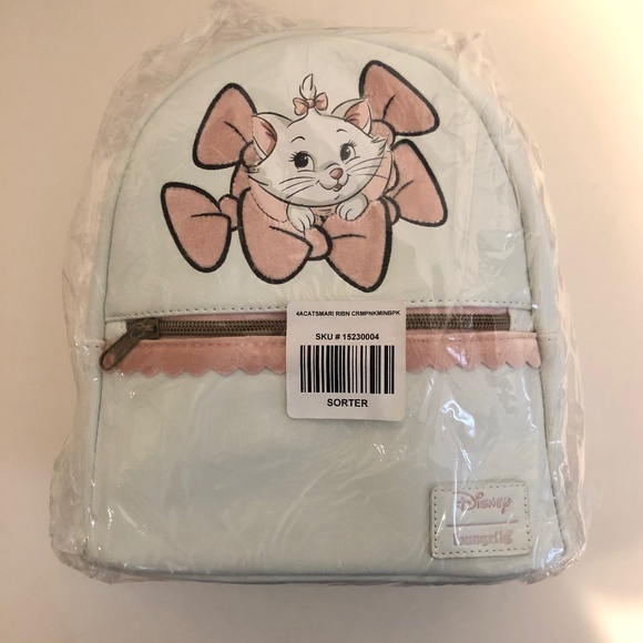 Marie Loungefly Backpack NWT - Picture 1 of 5